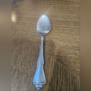 Oneida Arbor Rosr Silver Flatware Teaspoon